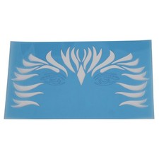 10 Sheet Face Paint Stencil PET Holiday Halloween Makeup Face Paint Template AP9