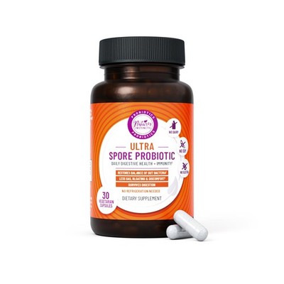Natures Instincts Ultra Spore Probiotic with Live 30 Count (Pack of 1) 