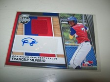 2022 PANINI ELITE FRANCELY SILVERIO JERSEY AUTO SIGNED #DMS-FS DOMINICAN PL