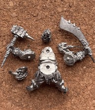 Warhammer Ogre Kingdoms Maneater Tyrant w/ Goblin | Metal OOP Rare