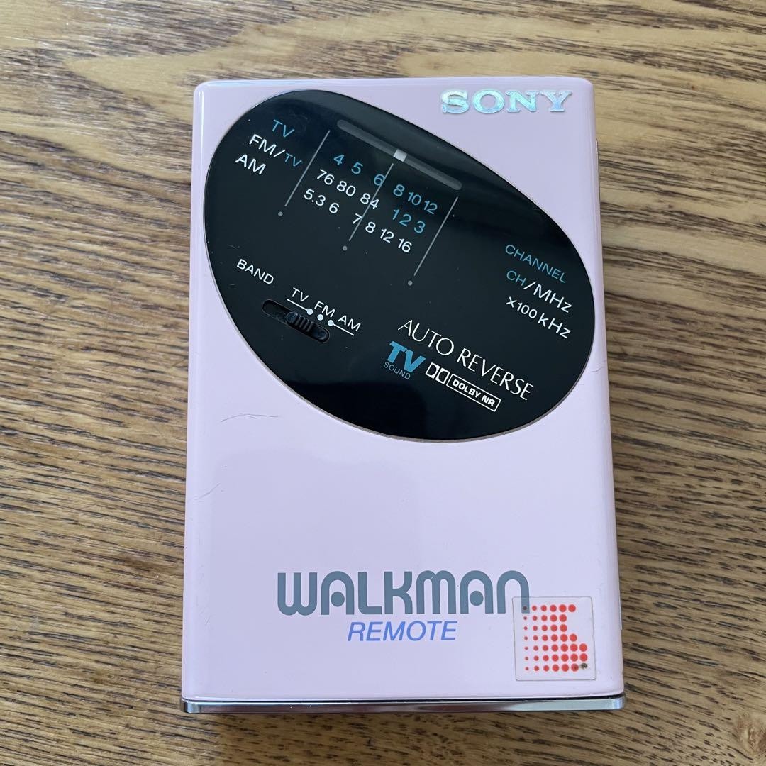SONY ウォークマン WM-F109 ピンク Pink Sony Wm-F109 Cassette Player Walkman Retro Portable