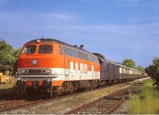AK · Diesel-Lok 218 148 - DB - Bhf. Lammersdorf - 1990   (125.02)