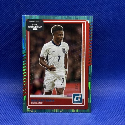 2025-26 Panini Donruss Road to FIFA World Cup 26 BUKAYO SAKA /199 Teal #65