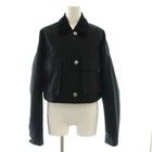 Prada 23 Years Technical Canvas Blouson Jacket 36 S Black 29x103 aq Used f3d7fb1