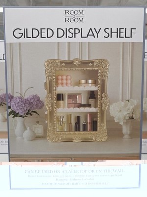 Room 2 Room Gilded Display Shelf TikTok Viral Gold Brand New Room2Room Ship fast