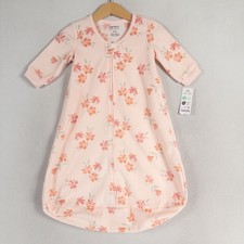 Carters Just One You Baby Sleep Sack 3 6 Months Pink Floral Wearable Blanket
