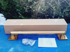 ICO Bath Crater 18" Grab Bar BRUSHED GOLD Model V94358