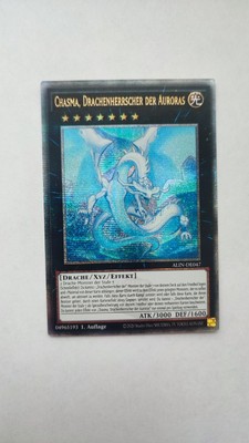 Chasma, Drachenherrscher  Der Auroras ALIN-DE047 Quarter Century Secret Rare NM