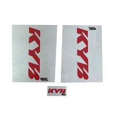 4MX Fork Decals KYB Logo Stickers fits Kawasaki KLX110 10-12