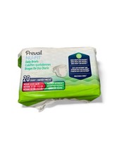 Prevail Per-Fit Adult Unisex Daily Large Underwear/Diapers Box of 4 Bags 80ct 
