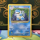 Pokémon TCG Turtok Blastoise Holo Rare Card Base Set 2/102 HP