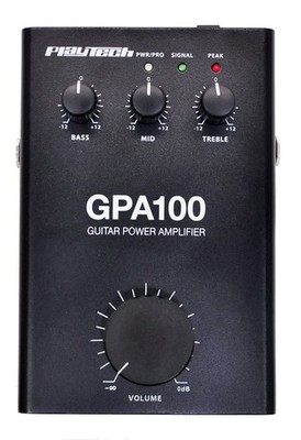 PLAYTECH GPA-100 Guitar Bass Power Amp Pedal #0001 for sale online