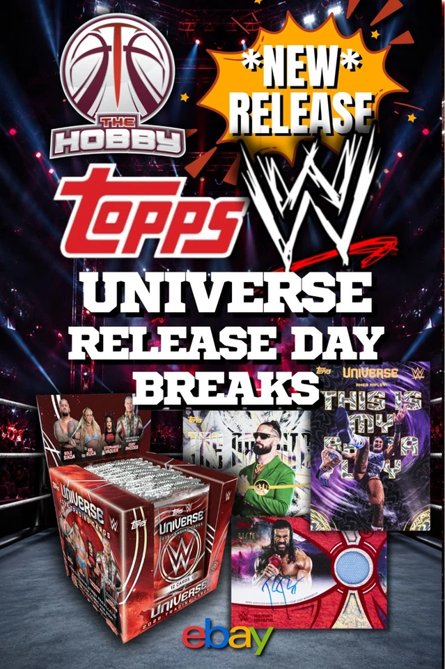 *NEW* Topps WWE Universe Release Day Breaks!