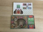 “IVORY MANX CATS” ISLE OF MAN STAMP PRESENTATION PACK & FIRST DAY COVER.