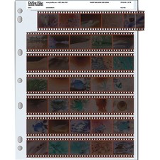 Print File 35mm Size Negative Pages Holds Seven Strips of Five Frames, Pack of 1
