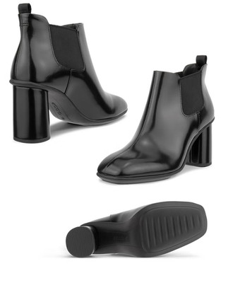 ECCO Women's Sculpted Alba Block 65 Boot Ankle heel Bootie 234823 Size 41 black