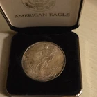 U.S. Mint 1993 American Silver Eagle $1 1 oz .999 Silver Business Strike Box