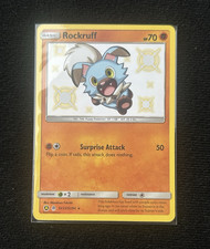 Pokemon TCG Rockruff SV23/SV94 Hidden Fates Shiny Vault Shiny Holo English on eBay
