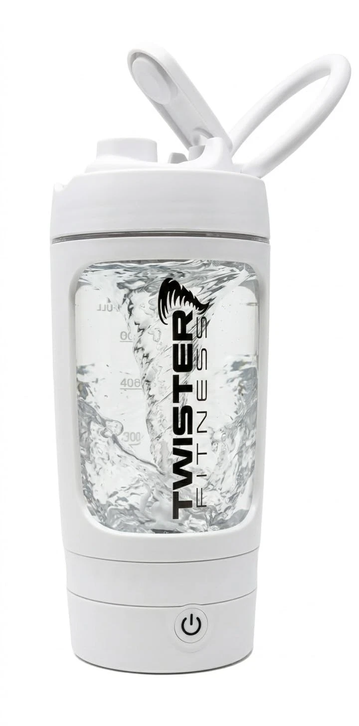 Twister Fitness - PULSE Electric Shaker Bottle for Protein 21 Ounces, White
Opens in a new window or
