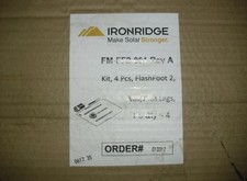 4 IronRidge FLASHFOOT 2 Kit FM-FF2-001 Rev A ...