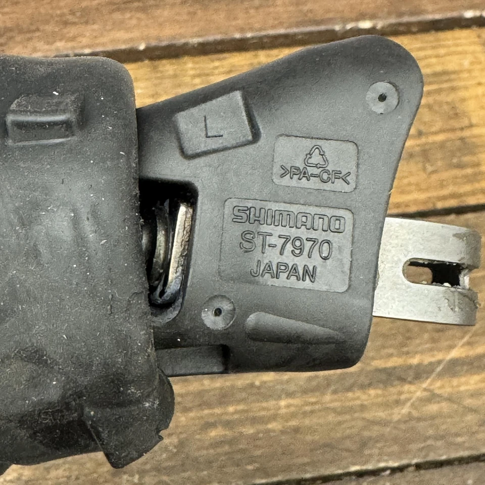 Alavanca de freio Shimano Dura-Ace Di2 ST-7970 ESQUERDA bicicleta de estrada STI câmbio 10 velocidades - Imagem 3 de 4