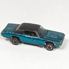 New ListingHot Wheels Redline Custom T-Bird 1967 Aqua Dark Int. Black Top Hong Kong VTG