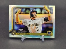 2025 Topps Chrome #28 Garrett Mitchell Refractors