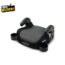 Turbobooster 2.0 Backless Booster Car Seat Denton Gray Kids Seat