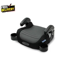 Turbobooster 2.0 Backless Booster Car Seat Denton Gray Kids Seat