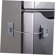 2-Pack Child Proof Fridge Lock with Combination - No Tools Required - PIN