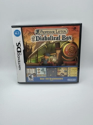 New ListingProfessor Layton and the Diabolical Box (Nintendo DS, 2009) NIB Sealed
