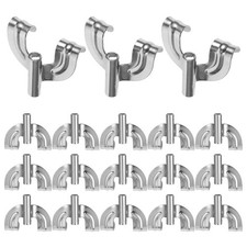 20 PCS Percussion Hardware Set Drum Tension Rods Bass Replacement Parts