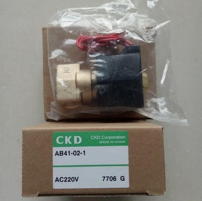 CKD AB41-02-1-AC220V Solenoid Valve New