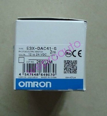 Omron 1pc digital optical fiber sensor E3X-DAC41-S NEW IN BOX free shipping