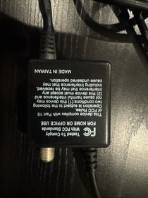 Official Sega Dreamcast RF TV Video Adapter Cable (HKT-8820)