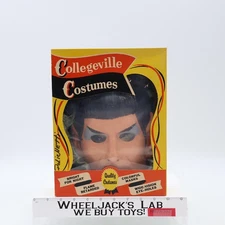 Mr. Spock Halloween Costume & Mask w/Box Vintage Collegeville Child LARGE