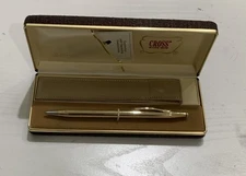 Cross 18k Gold Filled Ballpoint Pen Lightly Used