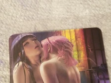 Sakura Haruno Hinata Hyuga Naruto Anime Waifu Card ACG Holo Double Sided