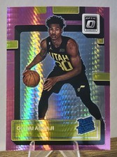 2022-23 Panini Donruss Optic - Rated Rookie - Ochai Agbaji #205 - Pink Hyper