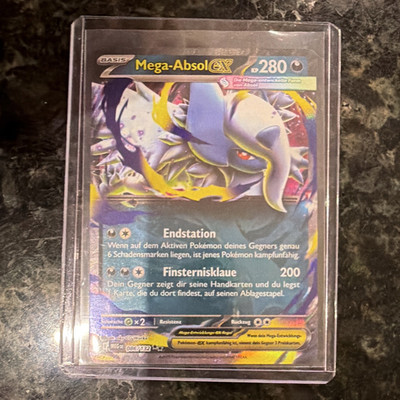 Mega Absol EX 086/132 ME01 Mega Evolution Holo Deutsch Mega EX KP 280