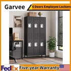 6 Doors Employee Lockers Metal Sorage Locker Combination Industrial Storage
