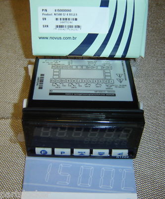 NOVUS 8150000040 INDICATOR N1500-4R TEMPERATURE NEW