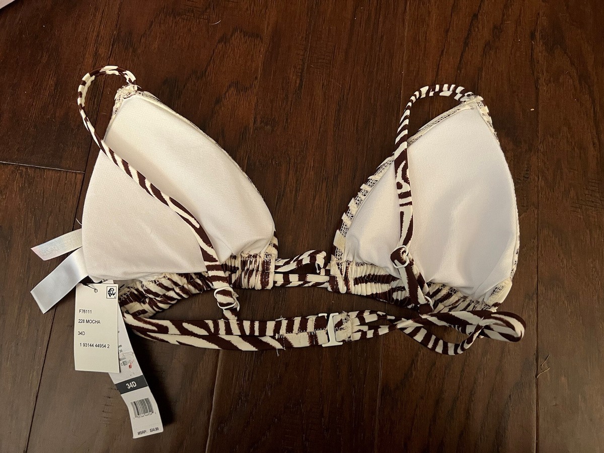 Sundazed Layla Zebra-Print Strappy-Back Bikini Top, 34D | eBay Sundazed Layla Zebra-Print Strappy-Back Bikini Top, 34D | eBay