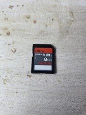 SanDisk Ultra 8GB SD Card - Memory Card for Digital Camera etc