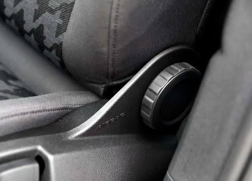 Drehknopf Sitzlehnenverstellung Verstellhebel Rückenlehne Schwarz AUDI A3 A4 A5 - Bild 5 von 6