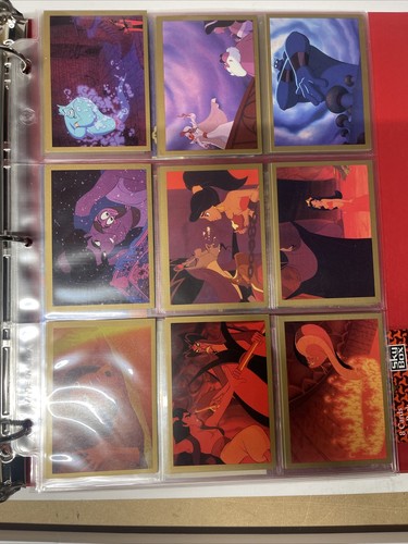 Juego completo de 90 tarjetas coleccionables base de películas de Aladdin Disney Skybox 1993. - Imagen 15 de 23