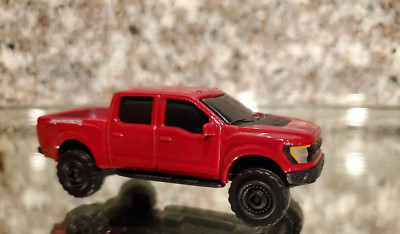 1:64 Scale Red F-150 Ford Raptor Pick-up Truck Diecast Model Replica Car