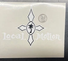 VINTAGE LOCAL MOTION STICKER/ DECAL/LARGE/ SURFING