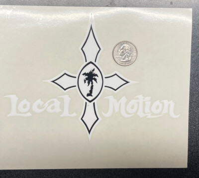 VINTAGE LOCAL MOTION STICKER/ DECAL/LARGE/ SURFING | eBay