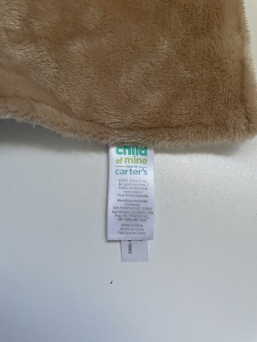 Carters Just One You Koala Bear Brown Beige Tan Security Blanket Lovey NWT T51 - Picture 4 of 4